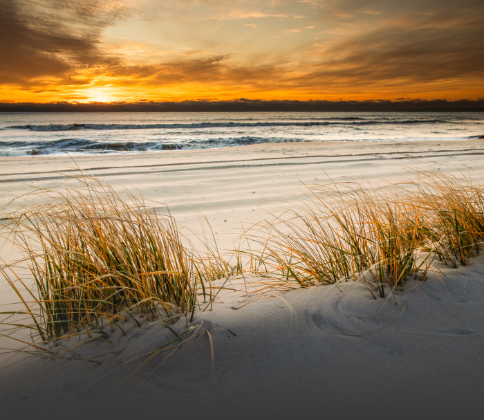 Hintergrundbild Nordsee-Küste