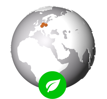 Illustration kurze Lieferkette